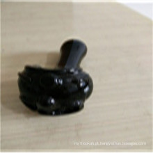 Tubos de mão de vidro preto convencional do preço de fábrica para fumar (ES-HP-154)